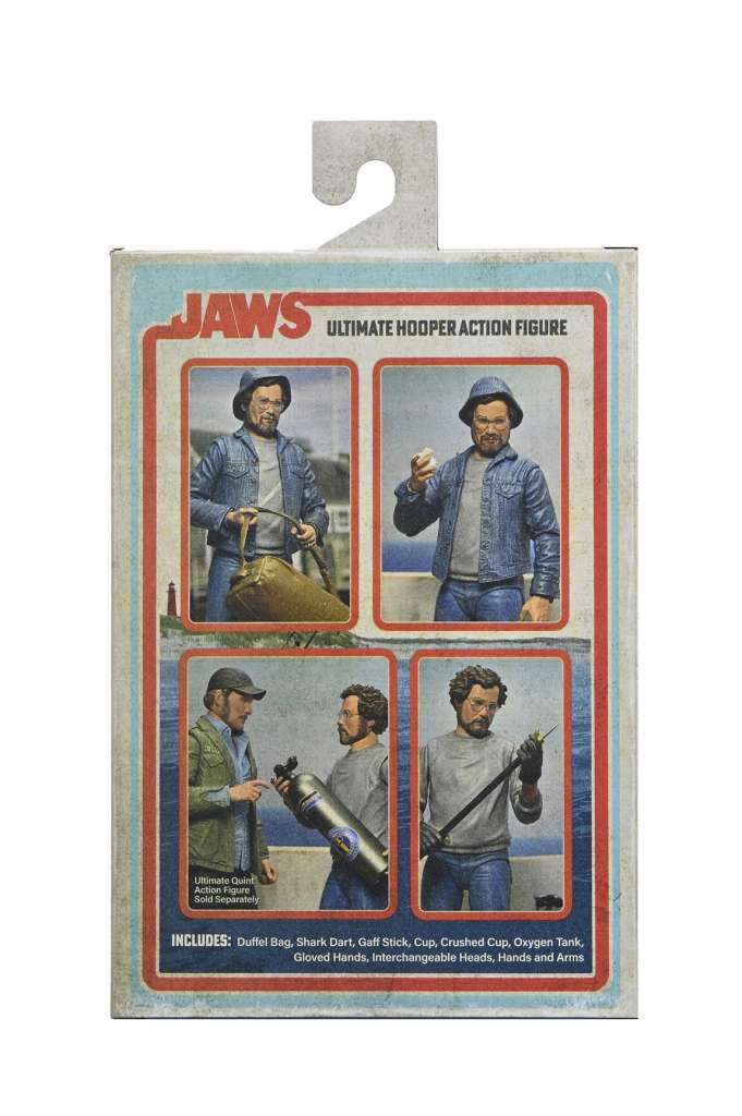 NECA Jaws 50th Anniversary Hooper Amity Arrival Ultimate Action Figure – NECA by LAB7 Malta, Europe