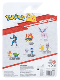 Jazwares Pokémon Battle Figure 3-Pack Squirtle, Greavard & Bellossom