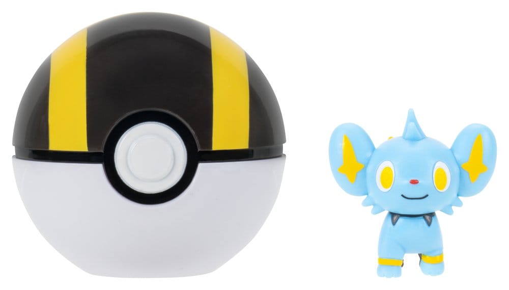 Jazwares Pokémon Clip 'n' Go Shinx & Ultra Ball Action Figure Set