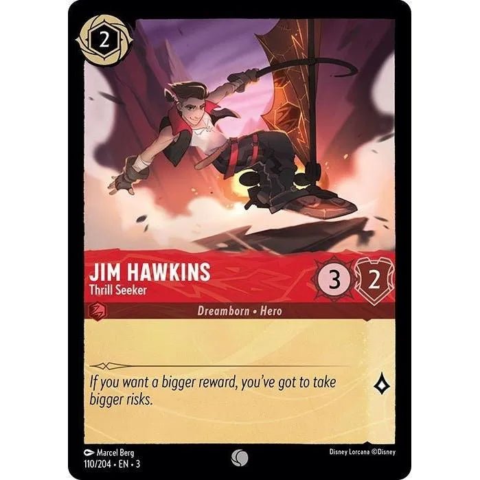 Jim Hawkins - Thrill Seeker (110/204) (Into the Inklands) in Malta | LAB7