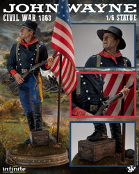 Infinite Statue John Wayne Civil War 1863 – 1/6 Scale Resin Statue