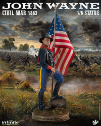 Infinite Statue John Wayne Civil War 1863 – 1/6 Scale Resin Statue