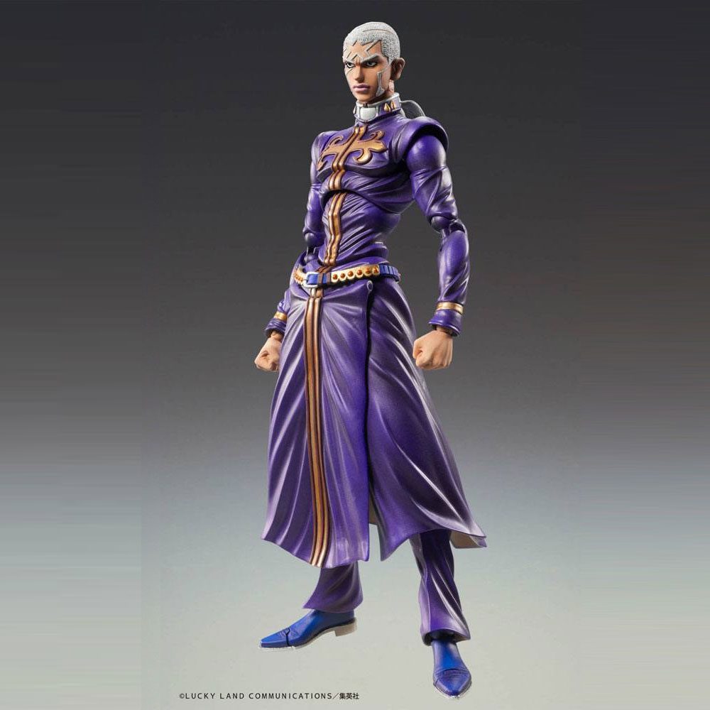 Medicos Entertainment JoJo's Bizarre Adventure Part6 Stone Ocean Action Figure Chozokado (Enrico P) 16 cm by LAB7 Malta, Europe