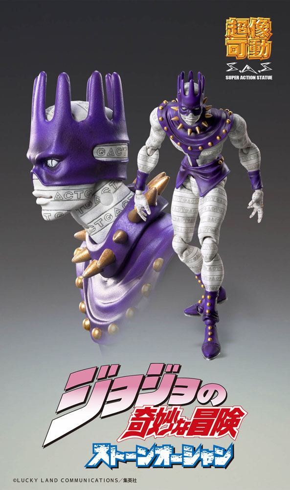 Medicos Entertainment JoJo's Bizarre Adventure Part6 Stone Ocean Action Figure Chozokado (Ws) by LAB7 Malta, Europe