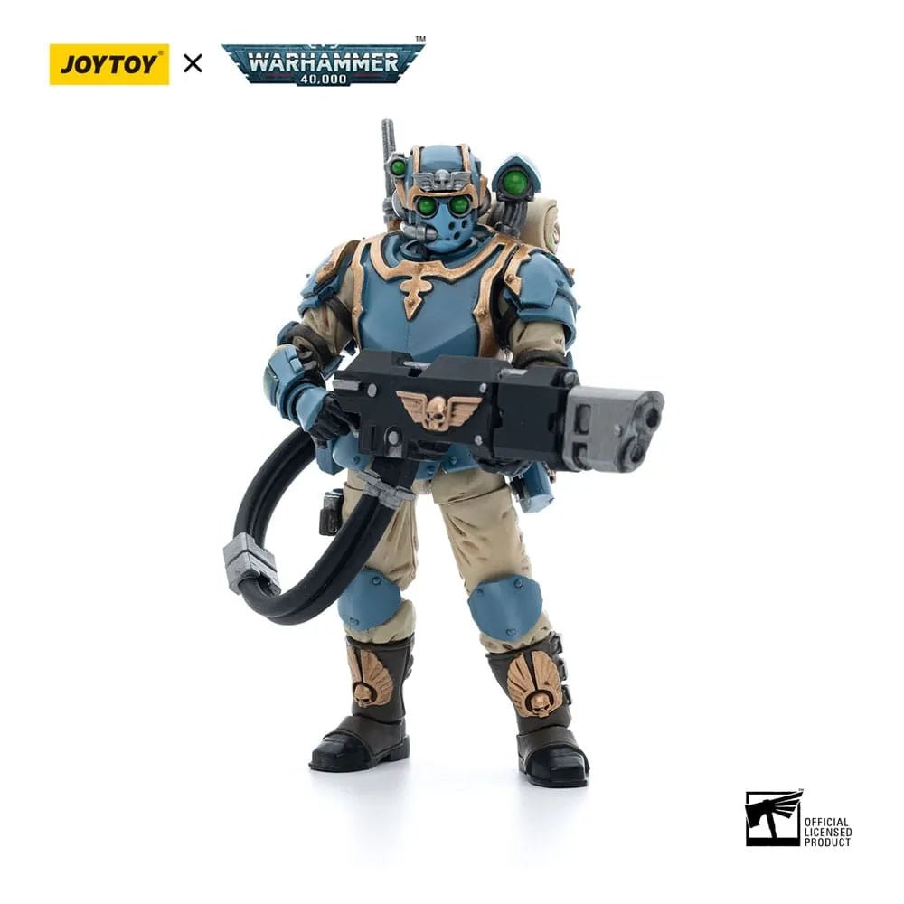 Warhammer 40k Action Figure 1/18 Astra Militarum Tempestus Scions Squad 55th Kappic Eagles Hot - shot Volley Gunner - LAB7