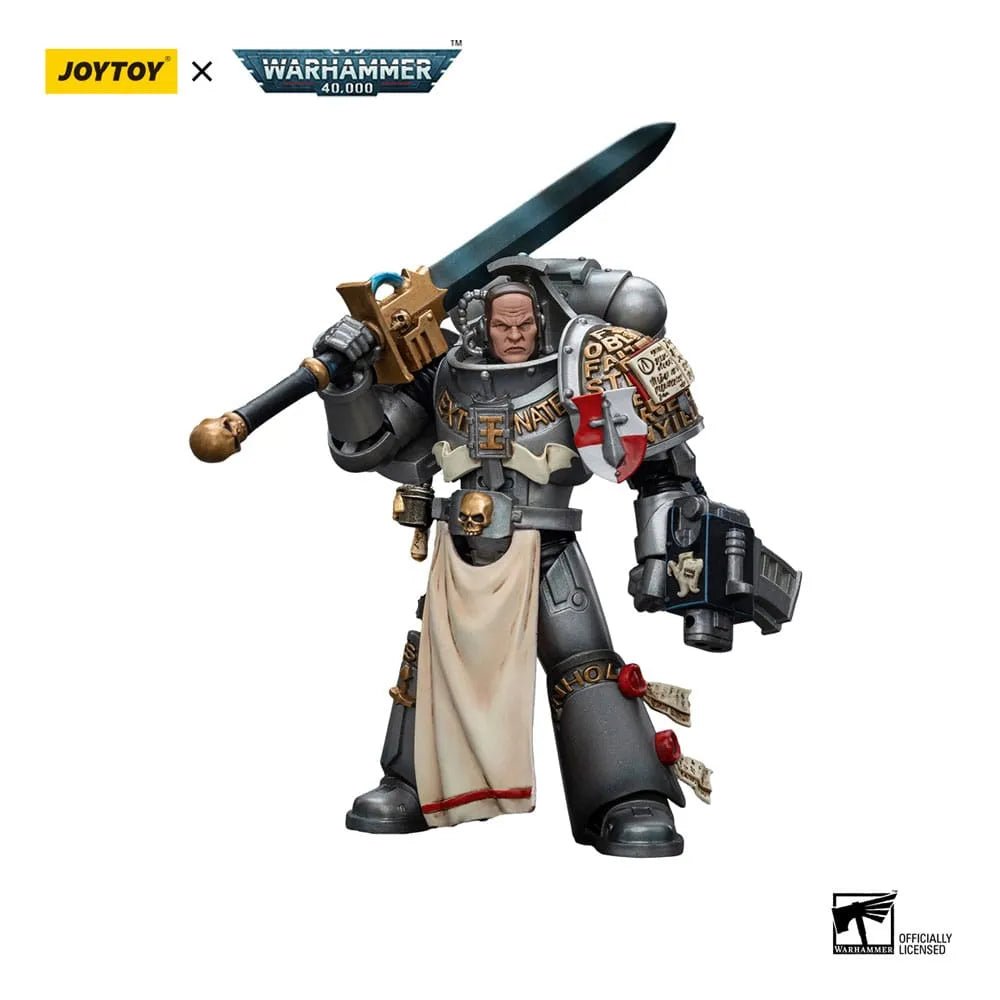 Warhammer 40k Action Figure 1/18 Grey Knights Strike Squad Justicar 12 cm in Malta | LAB7