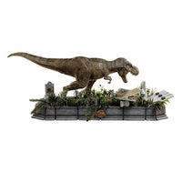 Iron Studios Jurassic Park Demi Art Scale Statue 1/20 T - Rex attacks Donald Gennaro by LAB7 Malta, Europe