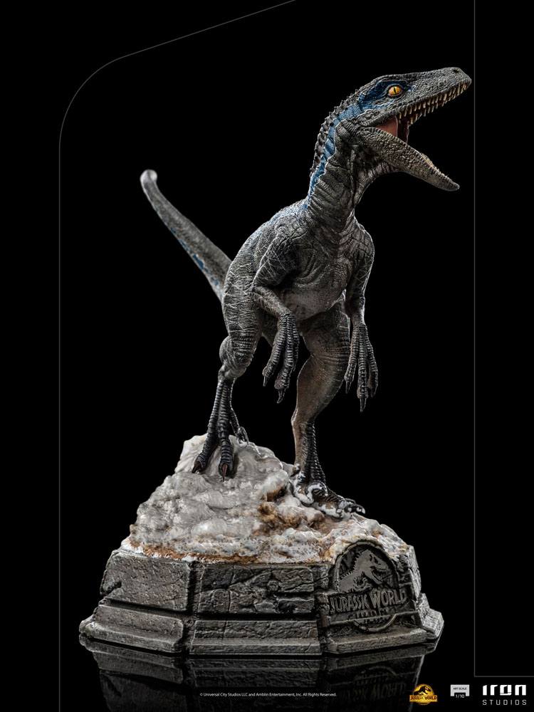 Iron Studios Jurassic World Dominion Art Scale Statue 1/10 Blue 19 cm by LAB7 Malta, Europe