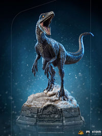 Iron Studios Jurassic World Dominion Art Scale Statue 1/10 Blue 19 cm by LAB7 Malta, Europe