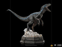 Iron Studios Jurassic World Dominion Art Scale Statue 1/10 Blue 19 cm by LAB7 Malta, Europe