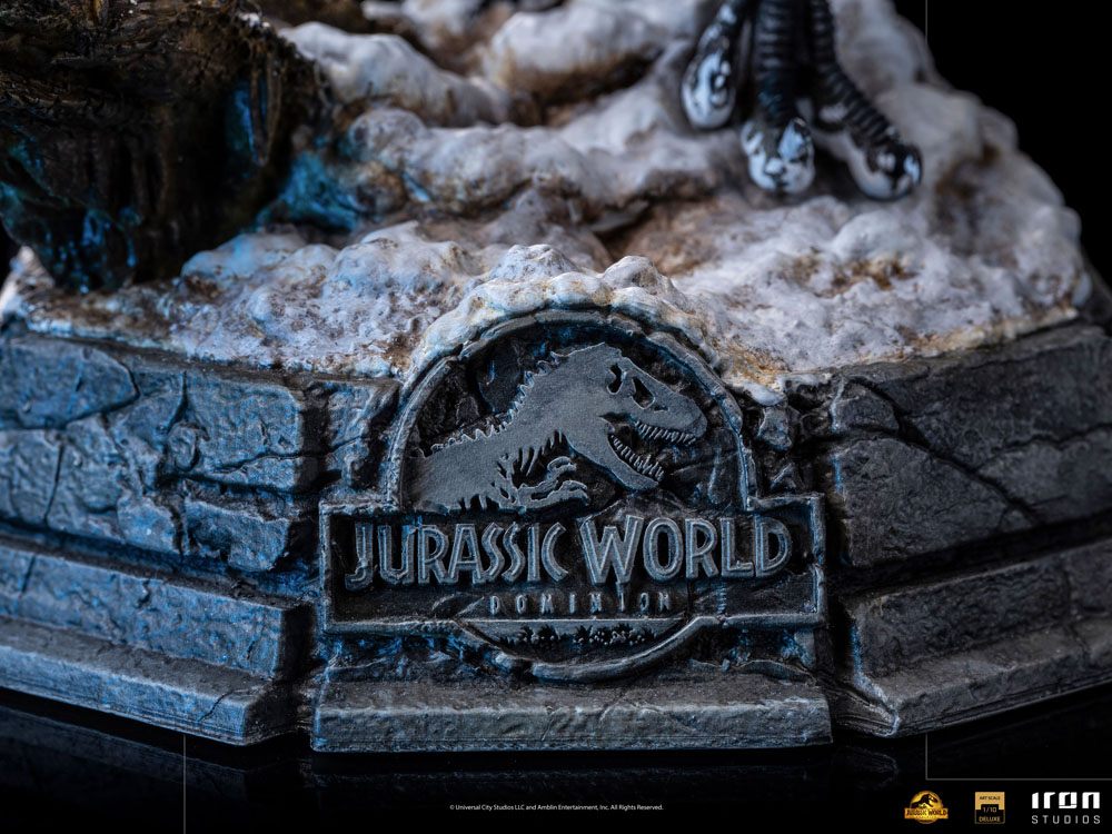 Iron Studios Jurassic World Dominion Deluxe Art Scale Statue 1/10 Blue & Beta by LAB7 Malta, Europe