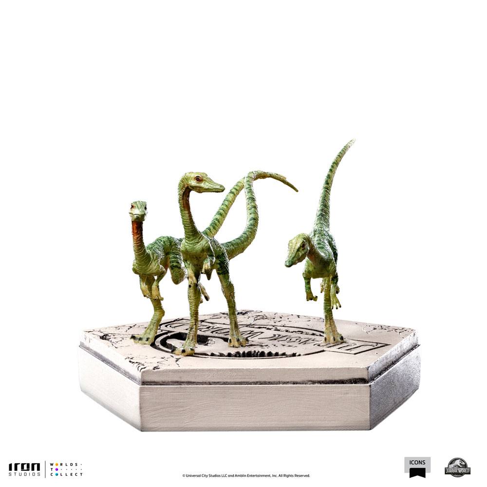 Iron Studios Jurassic World Icons Statue Compsognathus 5 cm by LAB7 Malta, Europe