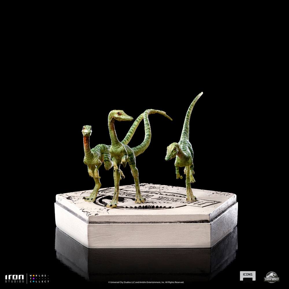 Iron Studios Jurassic World Icons Statue Compsognathus 5 cm by LAB7 Malta, Europe