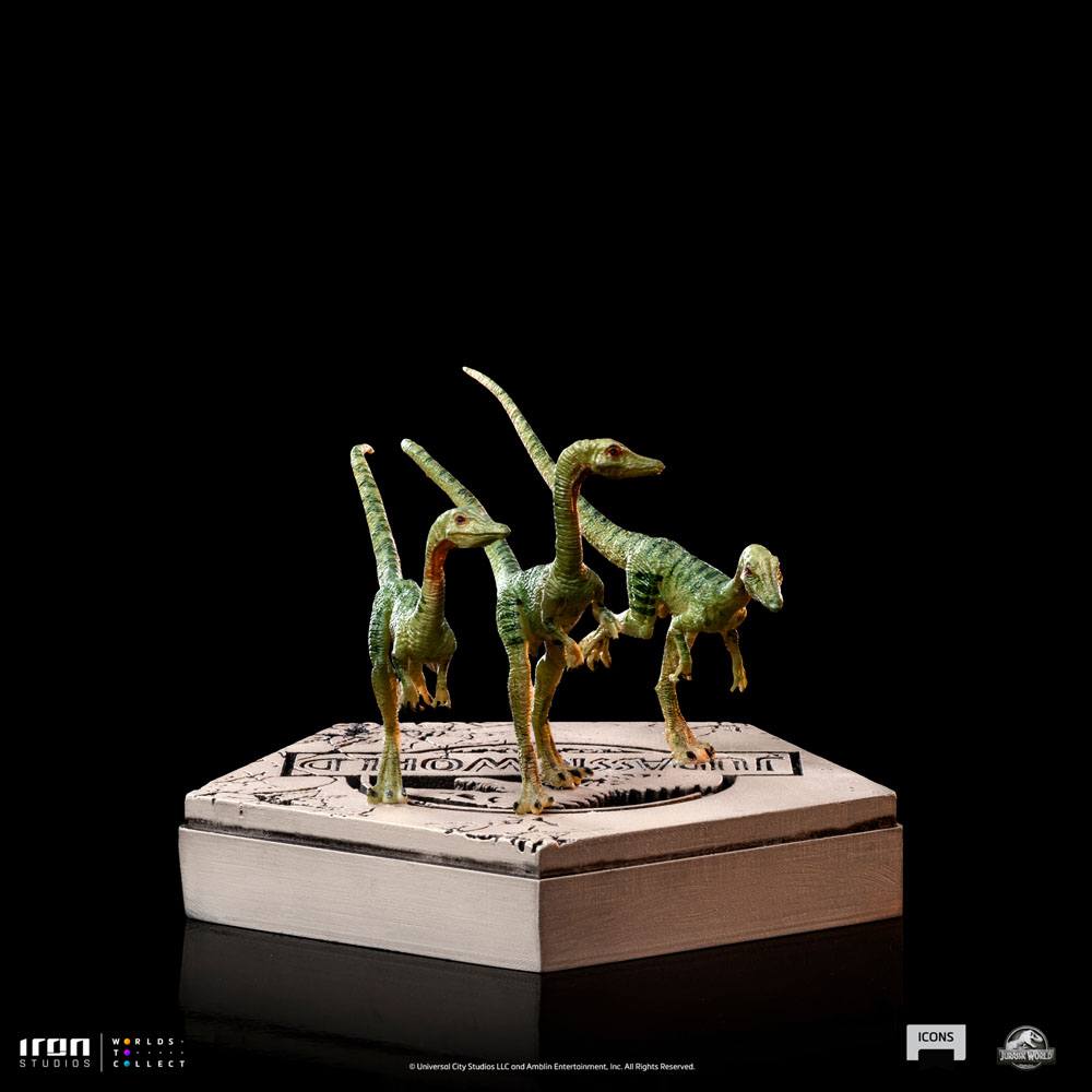 Iron Studios Jurassic World Icons Statue Compsognathus 5 cm by LAB7 Malta, Europe