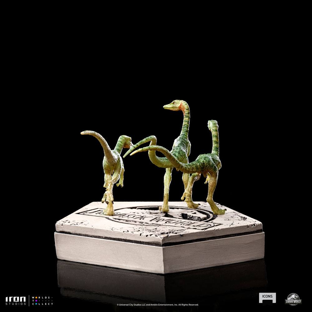 Iron Studios Jurassic World Icons Statue Compsognathus 5 cm by LAB7 Malta, Europe