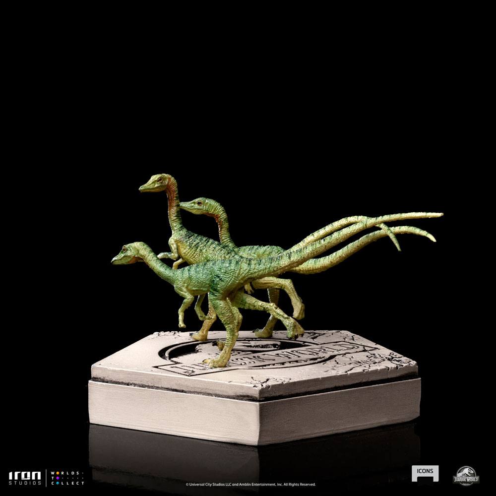 Iron Studios Jurassic World Icons Statue Compsognathus 5 cm by LAB7 Malta, Europe