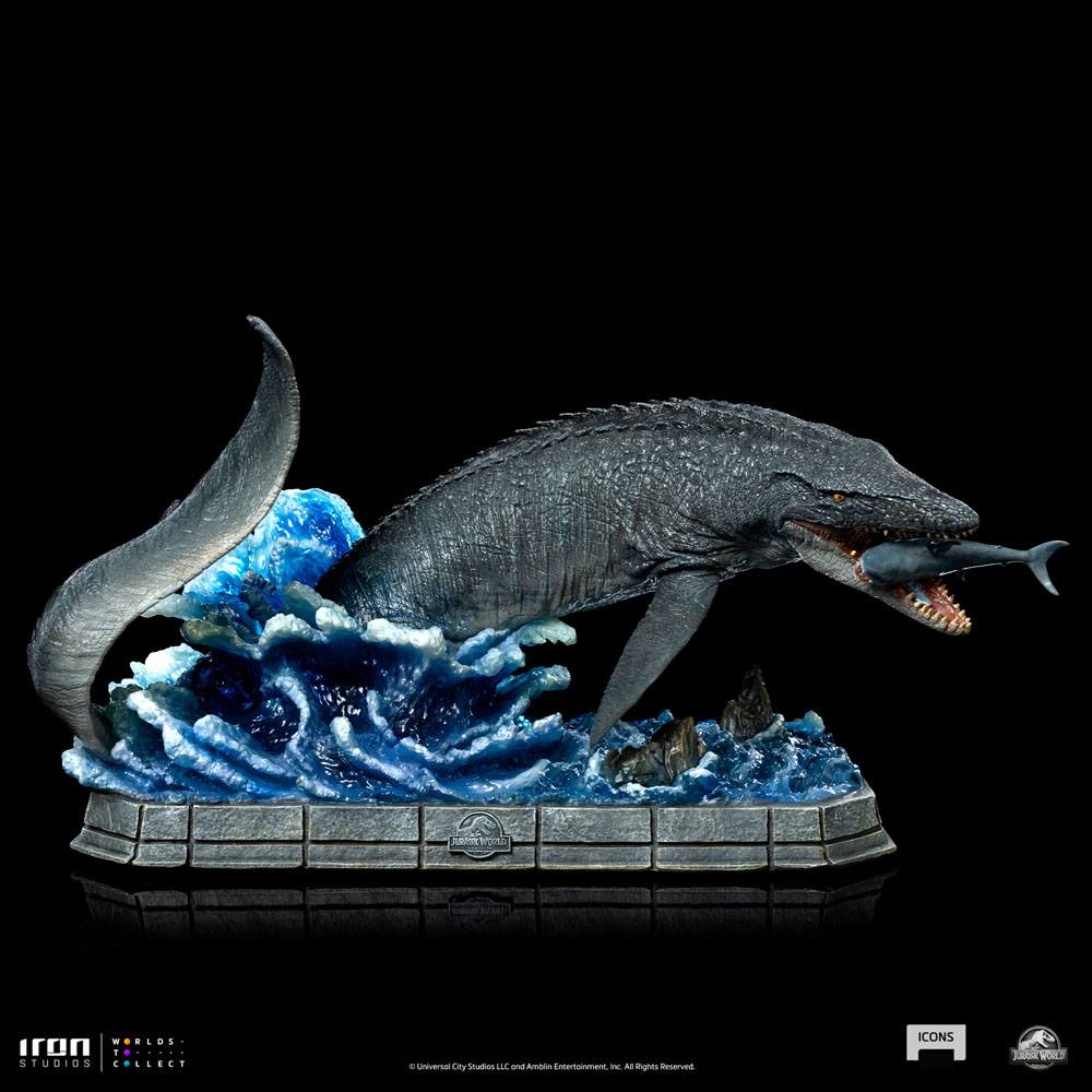 Iron Studios Jurassic World Icons Statue Mosasaurus 16 cm by LAB7 Malta, Europe