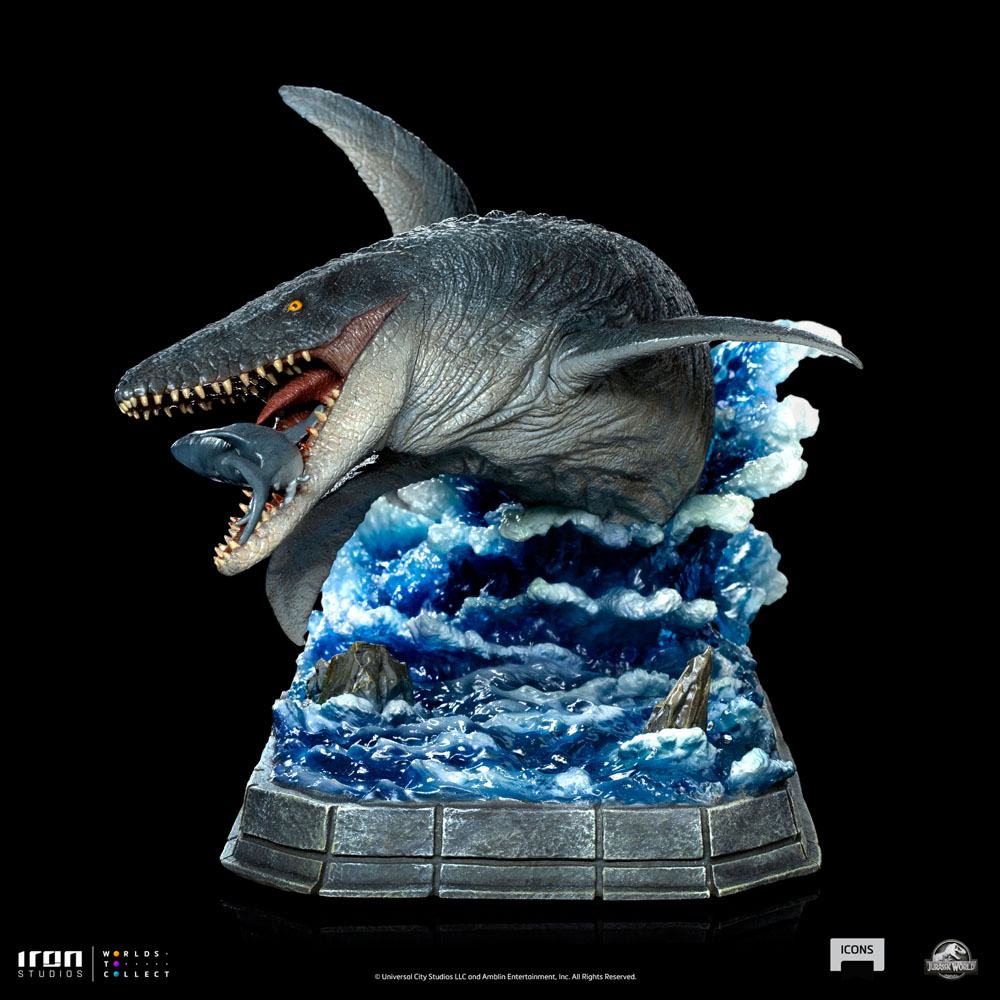 Iron Studios Jurassic World Icons Statue Mosasaurus 16 cm by LAB7 Malta, Europe