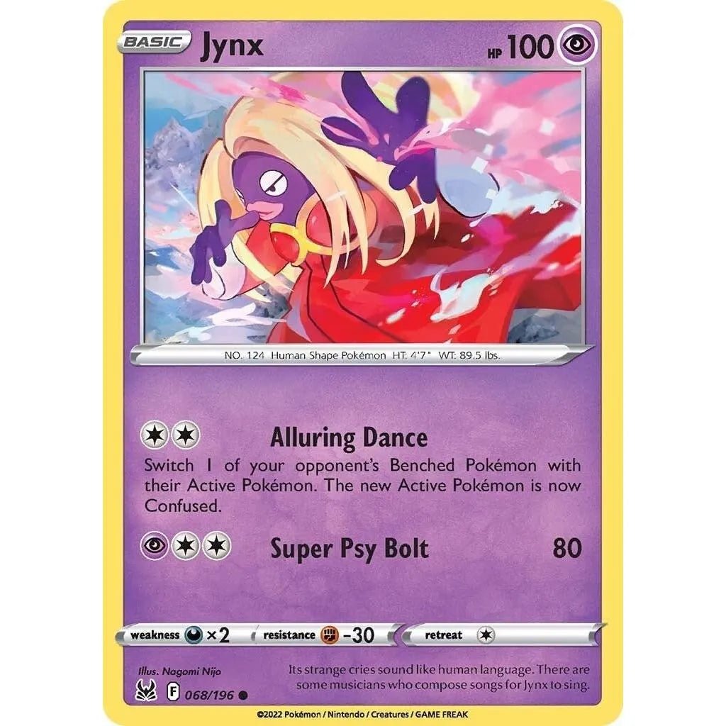 Jynx (068/196) (SWSH11: Lost Origin) in Malta | LAB7
