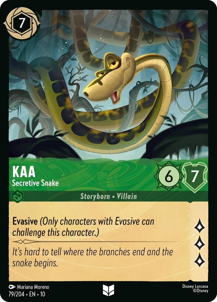 Ravensburger Kaa - Secretive Snake (79/204) (Whispers in the Well) by LAB7 Malta, Europe
