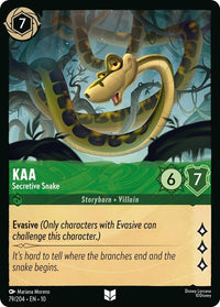 Ravensburger Kaa - Secretive Snake (79/204) (Whispers in the Well) by LAB7 Malta, Europe
