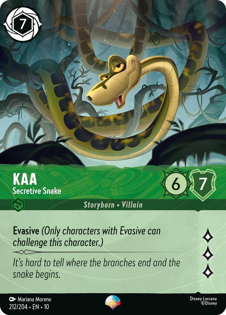 Kaa - Secretive Snake (Epic) (212/204) (Whispers in the Well) in Malta | LAB7