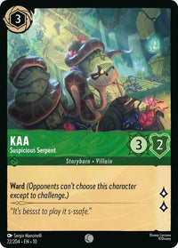 Kaa - Suspicious Serpent (72/204) (Whispers in the Well) in Malta | LAB7