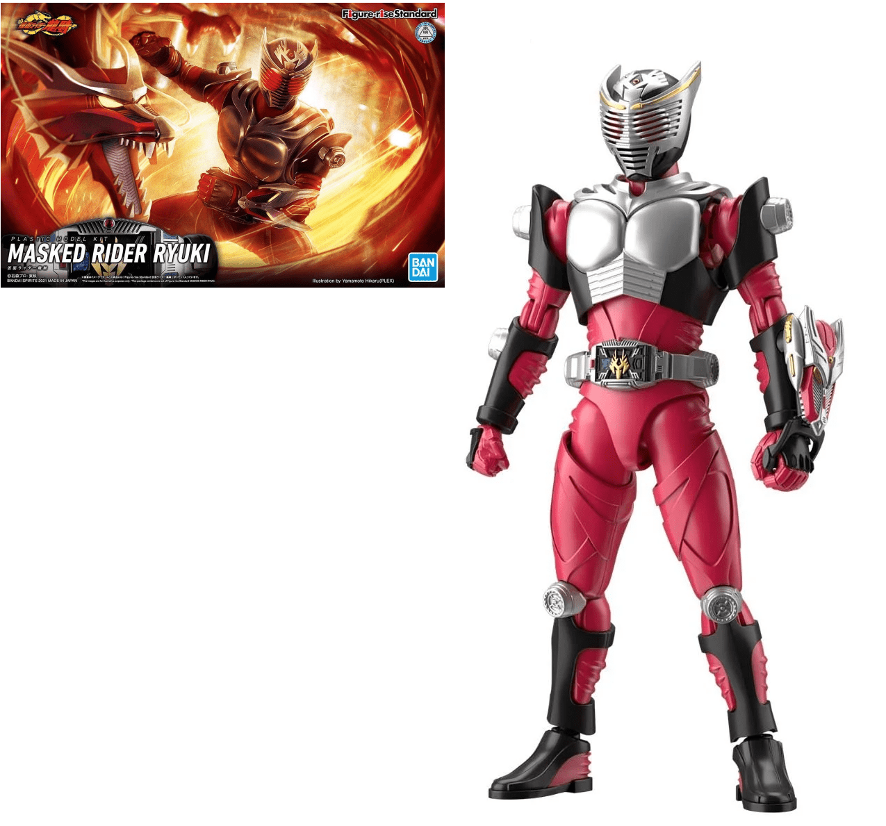 Bandai Masked Rider Ryuki Figure - rise Standard Model Kit – Bandai Kamen Rider by LAB7 Malta, Europe