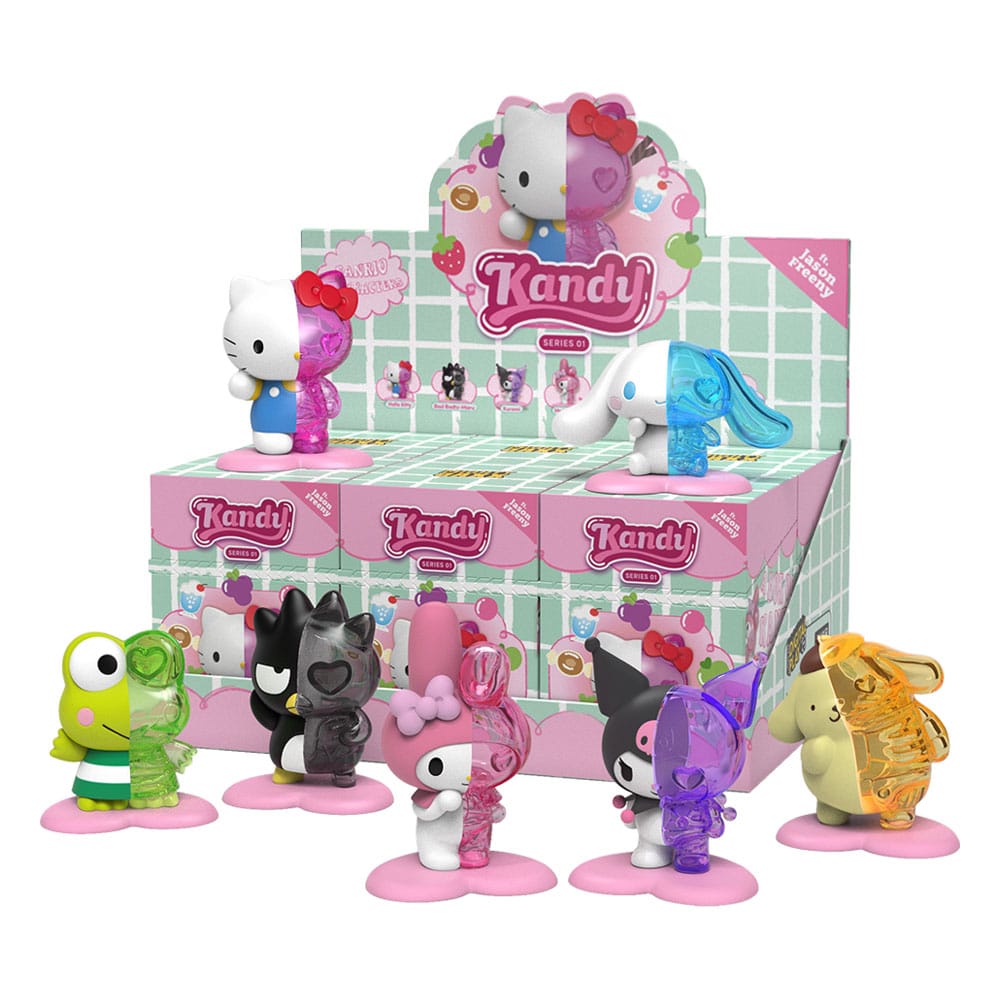 Mighty Jaxx Kandy x Sanrio Blind Box ft. Jason Freeny Display (6 Figures) by LAB7 Malta, Europe