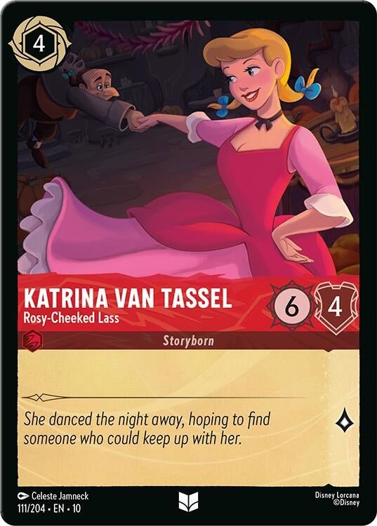 Ravensburger Katrina Van Tassel - Rosy - Cheeked Lass (111/204) (Whispers in the Well) by LAB7 Malta, Europe