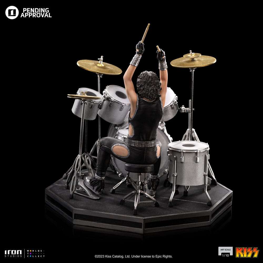 Iron Studios Kiss Art Scale Statue 1/10 Peter Criss Limited Edition 22 cm by LAB7 Malta, Europe