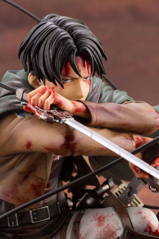Kotobukiya Kotobukiya Attack on Titan ARTFXJ Statue 1/7 Levi Fortitude Ver. 17 cm by LAB7 Malta, Europe