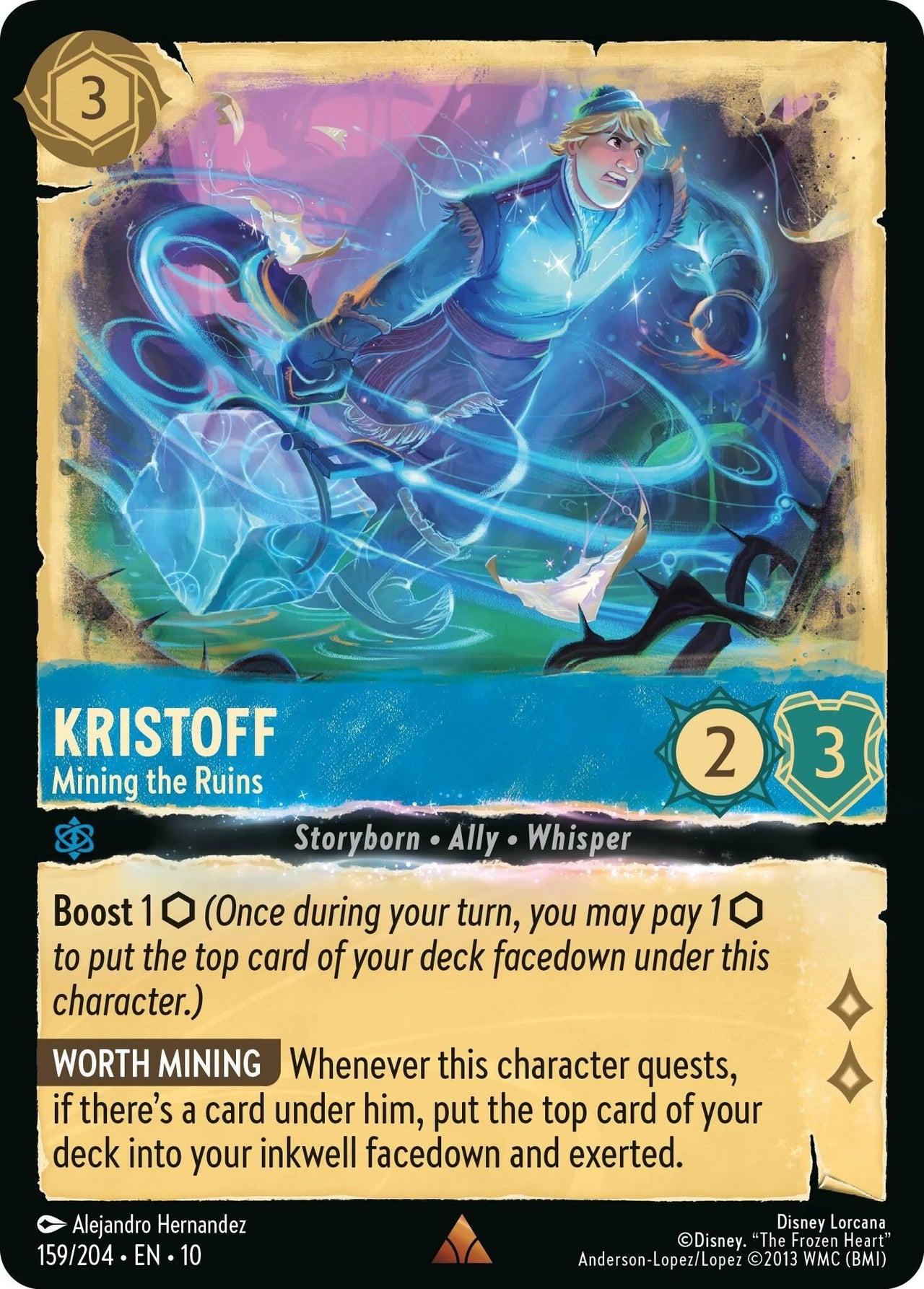 Ravensburger Kristoff - Mining the Ruins (159/204) (Whispers in the Well) by LAB7 Malta, Europe
