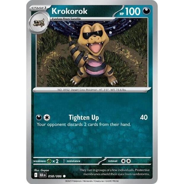 Krokorok (058/086) (SV: Black Bolt) in Malta | LAB7