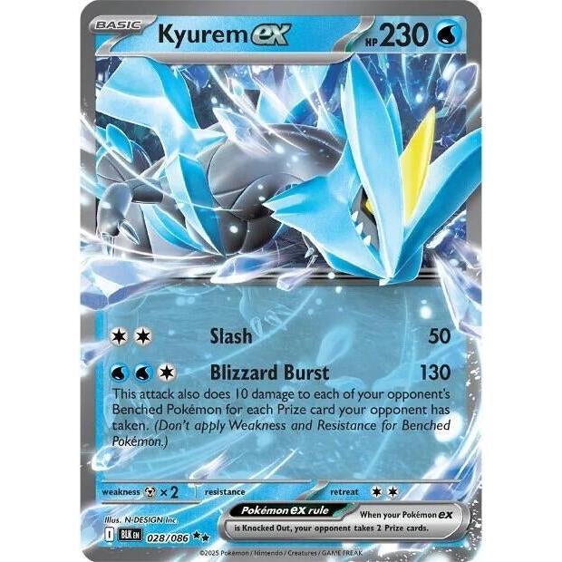 Kyurem ex (028/086) (SV: Black Bolt) in Malta | LAB7
