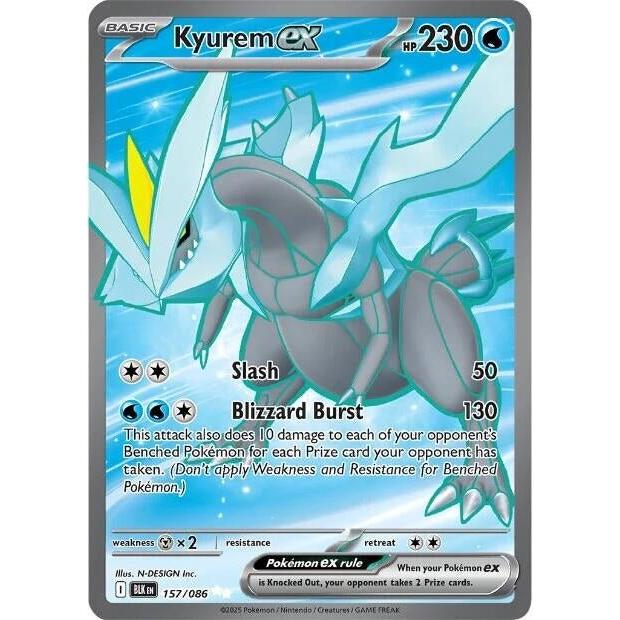 Kyurem ex (157/086) (SV: Black Bolt) in Malta | LAB7