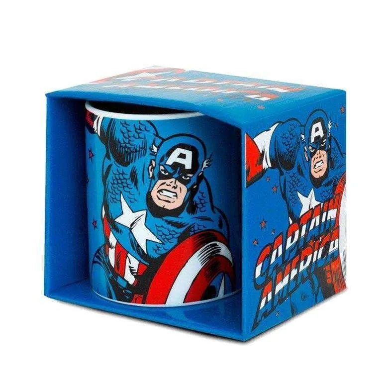 LAB7 Logoshirt Marvel Mug Captain America Classic by LAB7 Malta, Europe