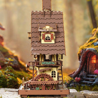 LAB7 ROKR Cuckoo Clock Mechanical 3D Wooden Puzzle LC901C by LAB7 Malta, Europe