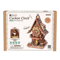 LAB7 ROKR Cuckoo Clock Mechanical 3D Wooden Puzzle LC901C by LAB7 Malta, Europe