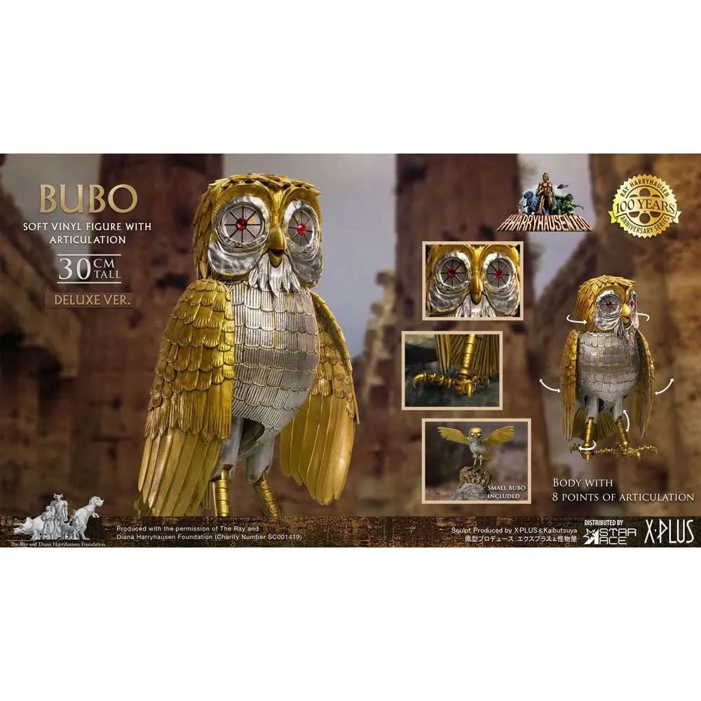 LAB7 Star Ace Toys Clash of the Titans Gigantic Soft Vinyl Statue Ray Harryhausens Bubo Deluxe Ver. 30 cm by LAB7 Malta, Europe