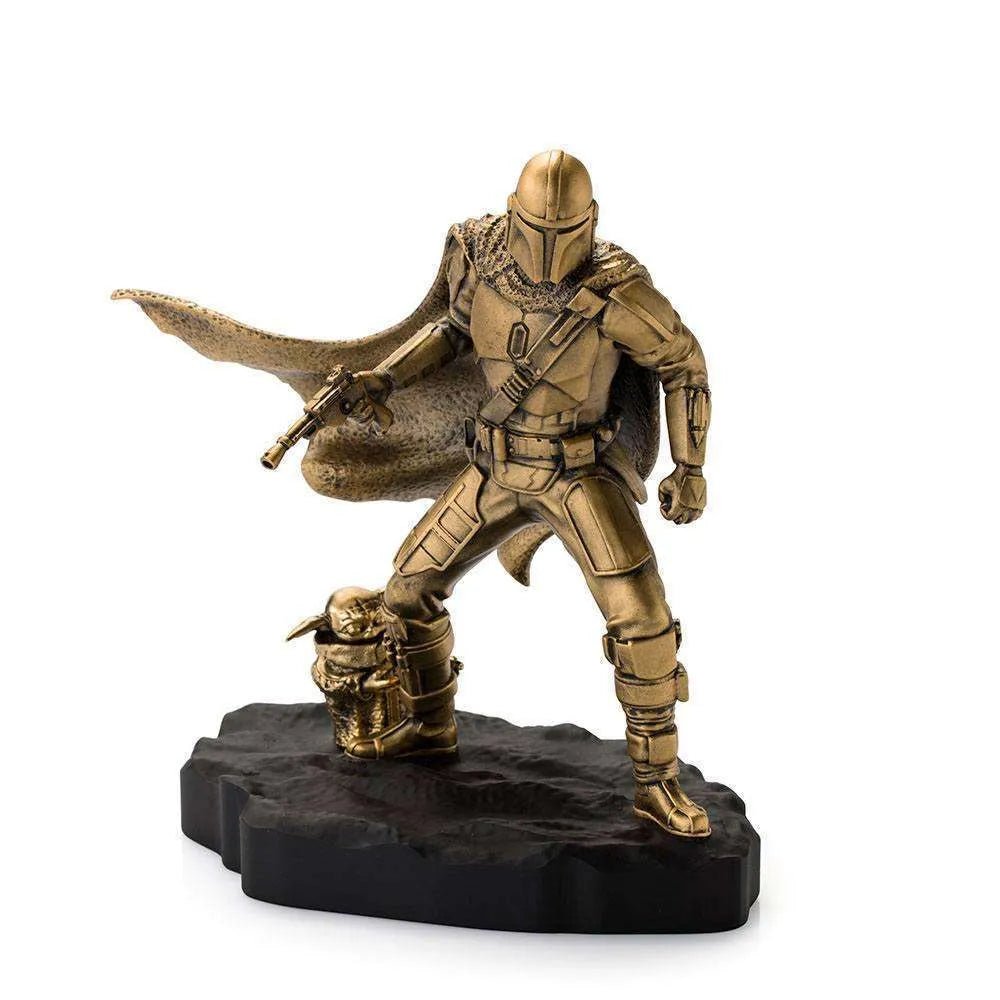 LAB7 Star Wars The Mandalorian Pewter Collectible Statue Mandalorian (Gilt) Limited Edition 20 cm by LAB7 Malta, Europe