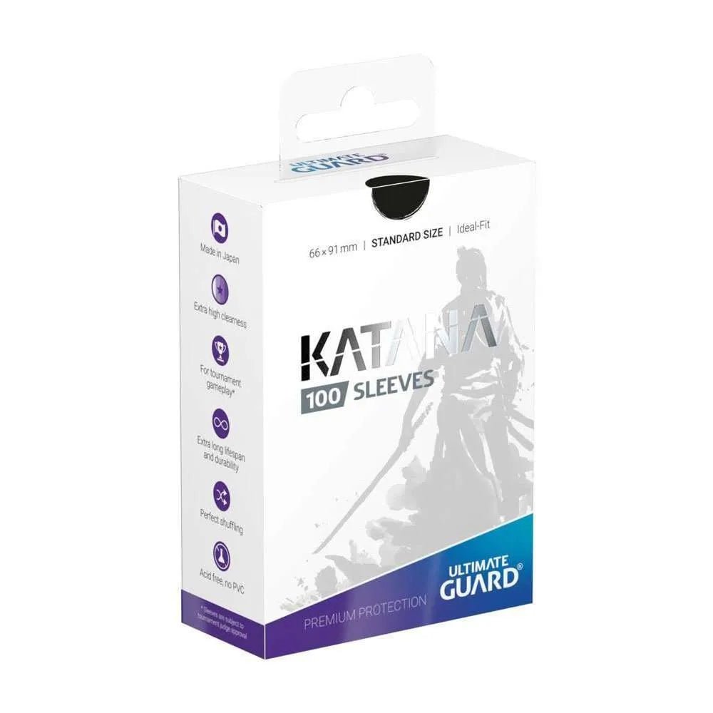 LAB7 Ultimate Guard Katana Sleeves Standard Size Black (100) by LAB7 Malta, Europe