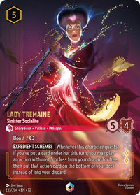 Ravensburger Lady Tremaine - Sinister Socialite (Enchanted) (233/204) (Whispers in the Well) by LAB7 Malta, Europe