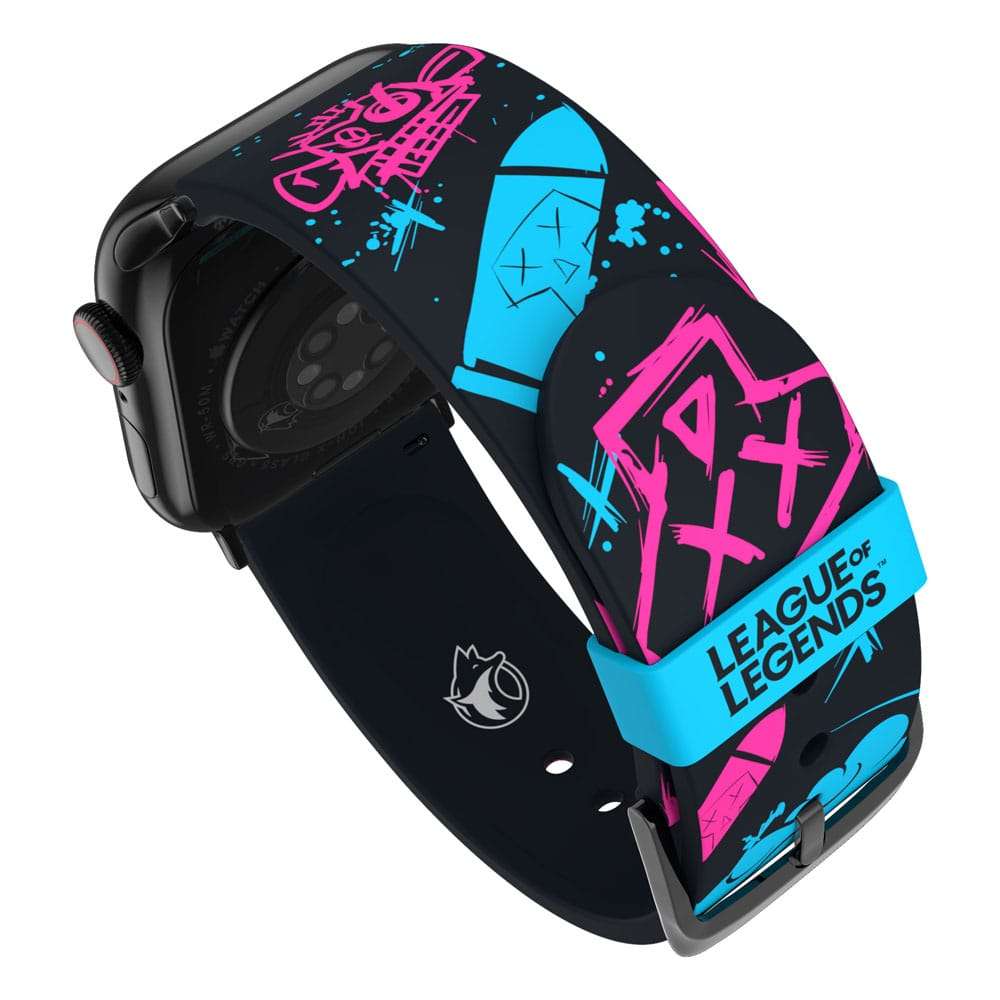Moby Fox League of Legends Smartwatch - Wristband Jinx Graffiti by LAB7 Malta, Europe