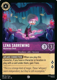 Ravensburger Lena Sabrewing - Mysterious Duck (42/204) (Whispers in the Well) by LAB7 Malta, Europe