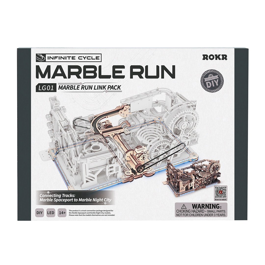 ROKR ROKR 3D Wooden Puzzle Link Pack Marble Run LG01 by LAB7 Malta, Europe