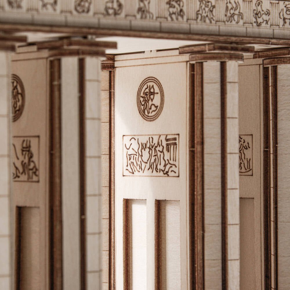 Little Story Brandenburg Gate 3D Wooden Puzzle Model by LAB7 Malta, Europe