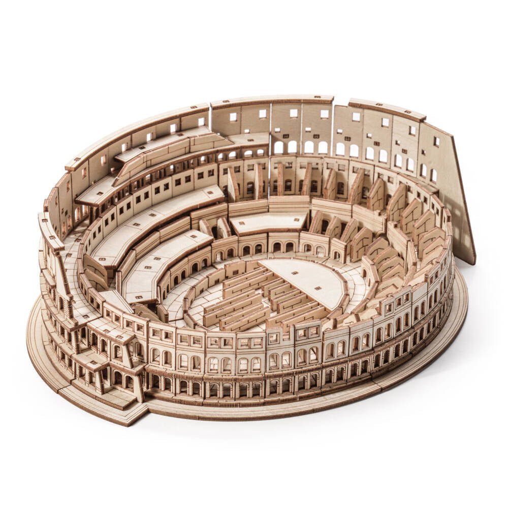 Little Story Colosseum 3D Wooden Puzzle Model by LAB7 Malta, Europe