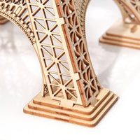 Little Story Eiffel Tower 3D Wooden Puzzle Model by LAB7 Malta, Europe