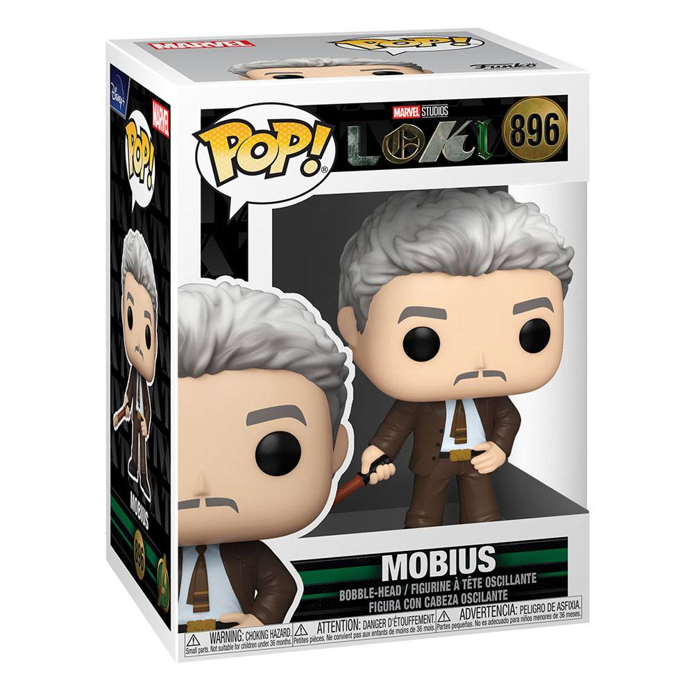 Funko Loki (2021) - Mobius Funko Pop! ** DAMAGED BOX ** by LAB7 Malta, Europe